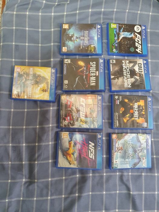 Диски с играми на Sony playstation 4/5