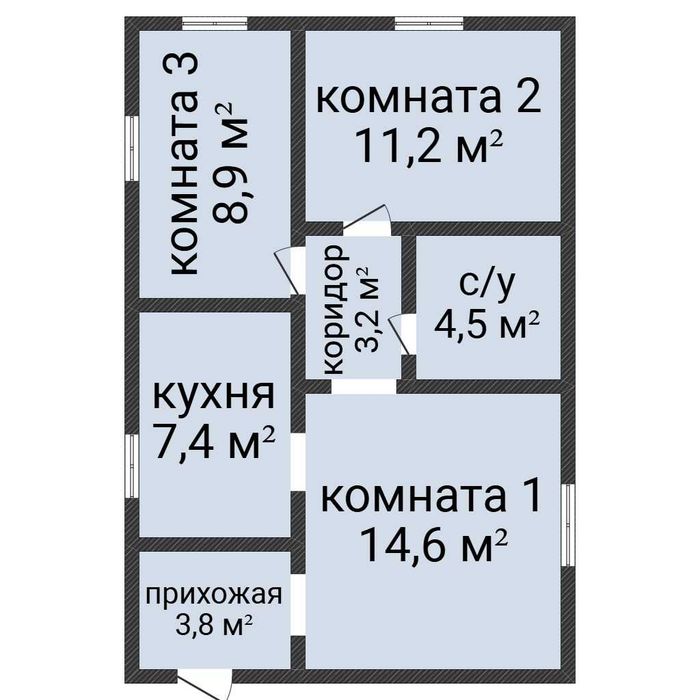Дом в г.Тобыл (Затобольск)