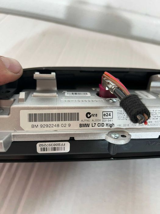 Ecran/afișaj/ecran mic BMW Seria 3 F30 F35 F31 9292248