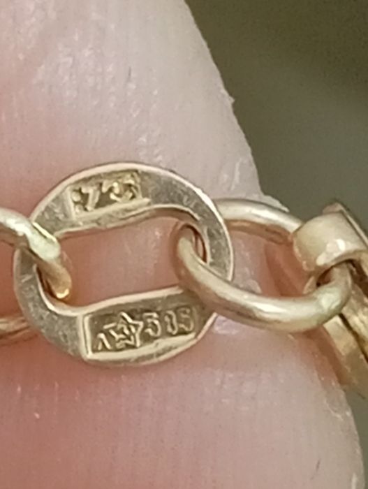 Tilla brasletlar 585 proba zavodskoy yangi