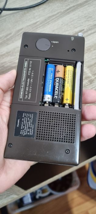 Radio portabil Siemens  RT 605, Siemens RP 620