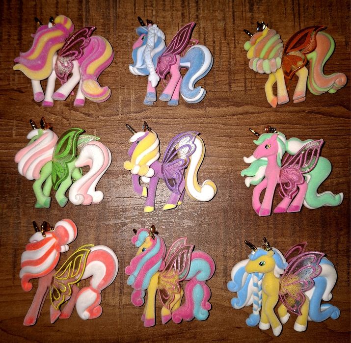 Figurine Galupy Unicorn originale – set complet