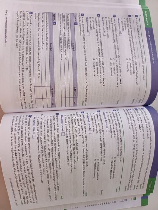 Culegeri de română pentru gimnaziu