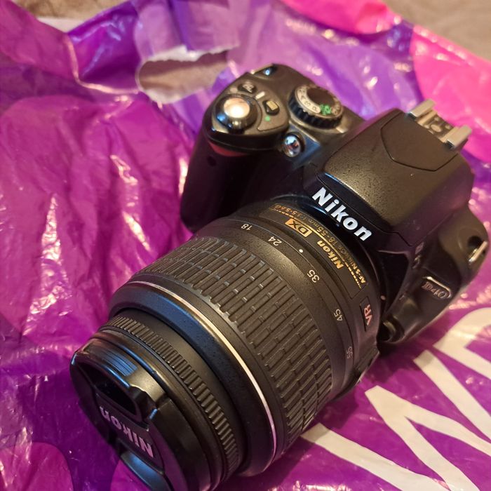 Фотоаппарат Nikon d40 для начинающих