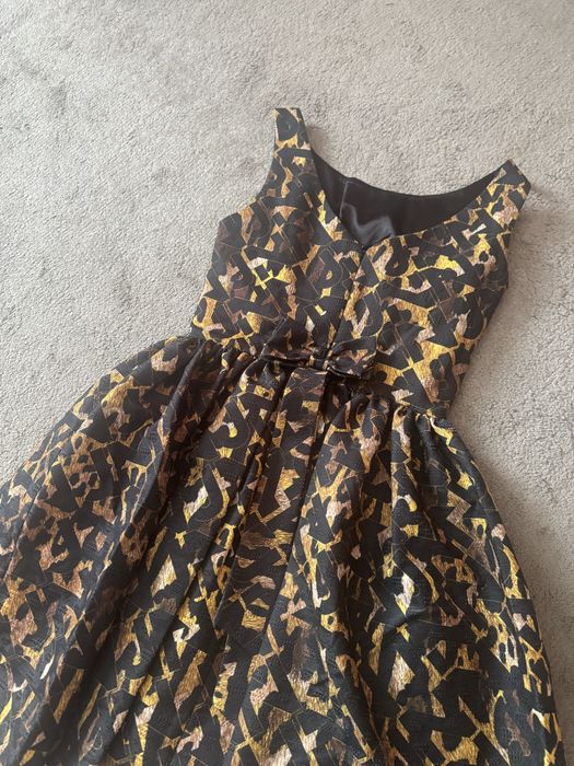 Рокля Junona в златист цвят