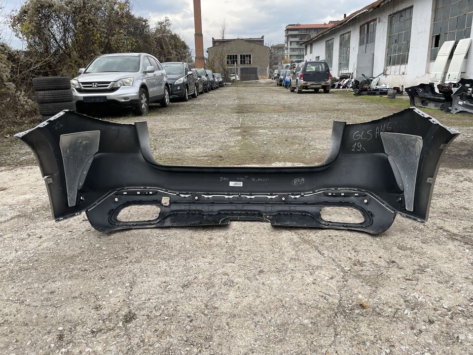 Задна броня за Мерцедес ГЛС АМГ Mercedes GLS AMG 2019- 2бр