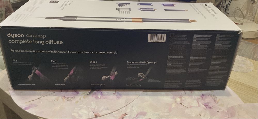 Dyson airwrap complete long diffuse