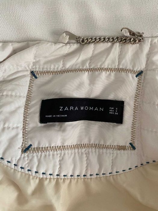 Белая куртка Zara