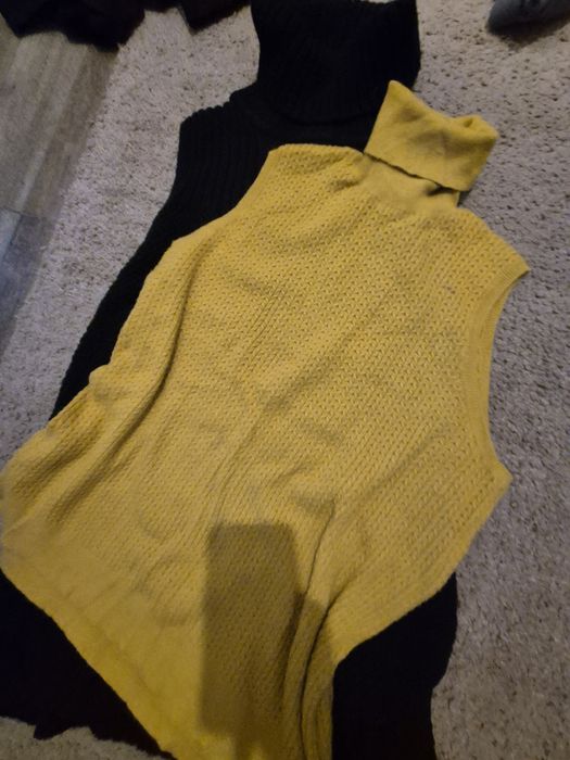 2 veste pe gat croșetat