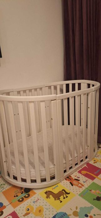 Vand patut rotund/oval, transformabil evolutiv Stokke Sleepi