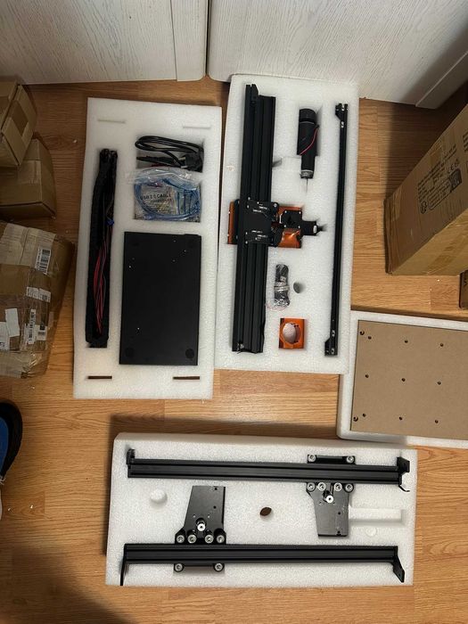 VEVOR Freza CNC 300W 3 axe GRBL gravare lemn acrilic