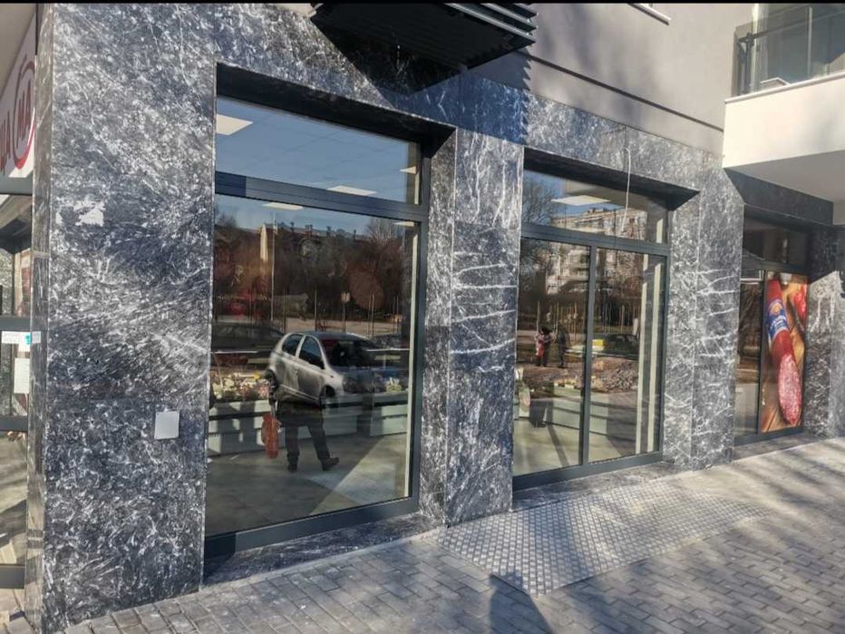 Подпрозоречни первази Мрамор Торос  - 30 лв.л.м. с фаска и водобран