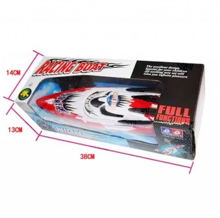 Детска високоскоростна лодка с дистанционно управление