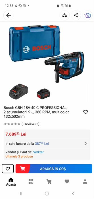 Ciocan Rotopercutor Bosch SDS Max