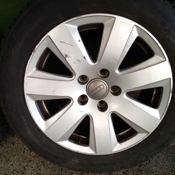 3 бр. джанти за Ауди със зимни гуми 205/60/16