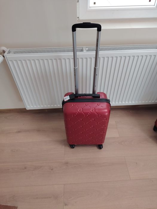 Куфари Pierre Cardin ORION – 3 броя (S/M/L), ABS, червени