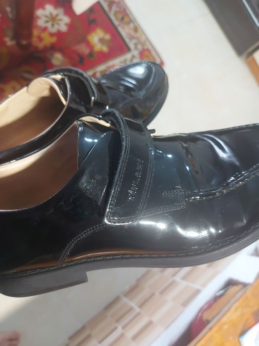 Туфли подростковые 39 размер лакированные