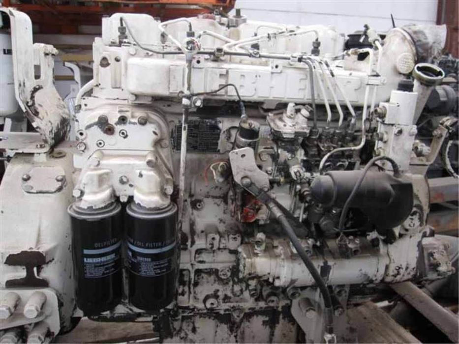 motor liebherr excavator