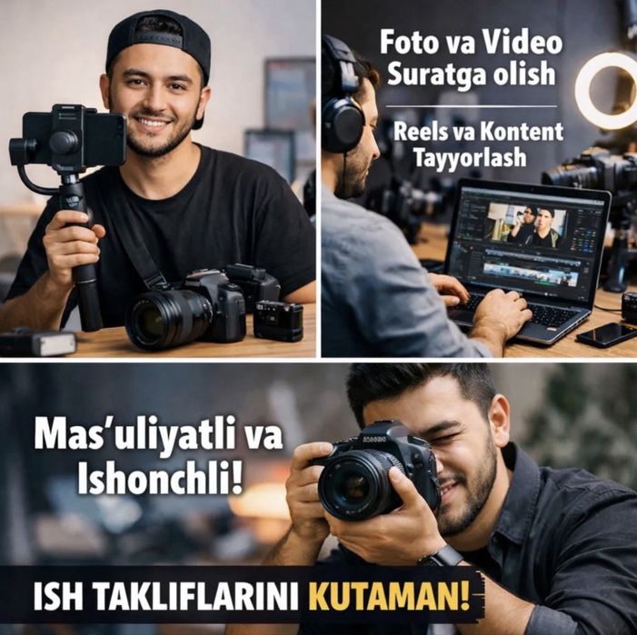 Sifatli Mobilograf Xizmati