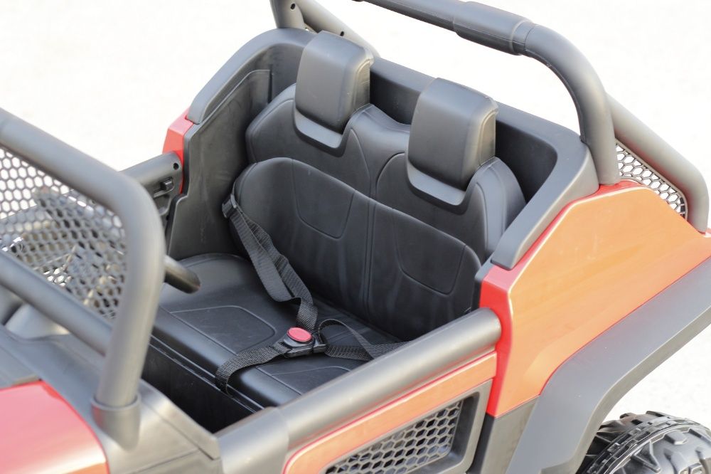 Masinuta electrica Kinderauto Mercedes UNIMOG STANDARD 12V #Rosu