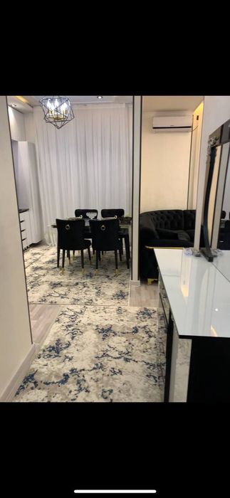 #160 Центр, Яккасарой,ЖК Moderno, 2/7/12, 53м², авторский ремонт,