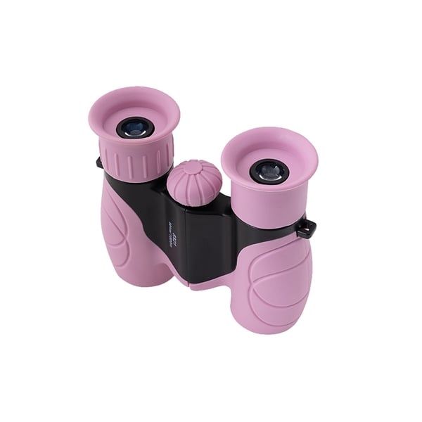 Binoclu compact pentru copii, 8x21, roz