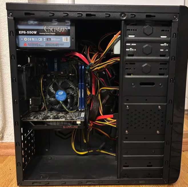 Unitate gaming i5-2400 8GB RX550