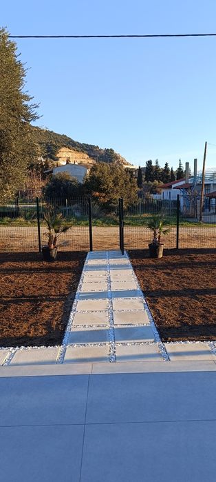 Чисто нова едноетажна къща в Гърция, Аспровалта.