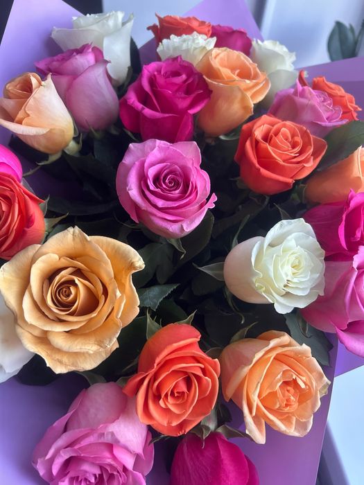 Красивы ,яркие розы