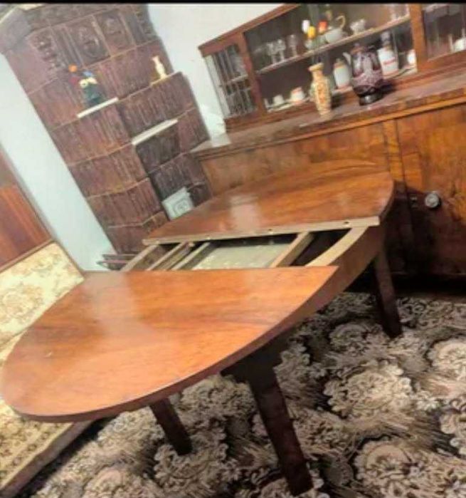 MASĂ ovala extensibila LEMN MASIV, living/ dining SUPER OFERTĂ unicat.