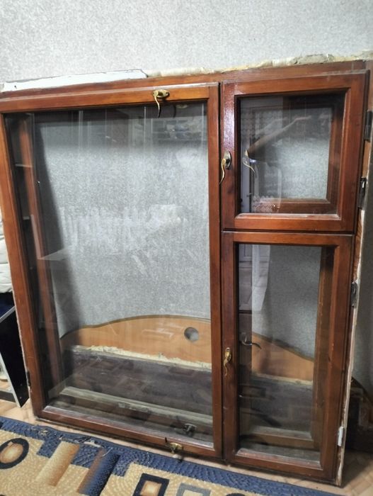 Продам деревянное окно и подоконник