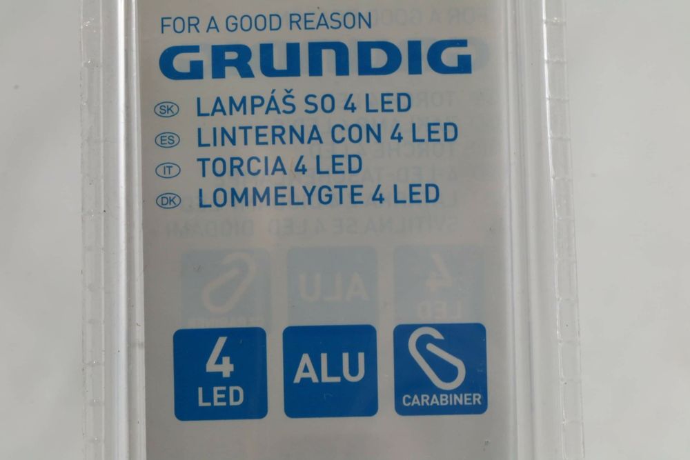 ключодържател led фенерче Grundig, немско