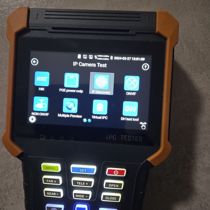 Tester camere supraveghere
