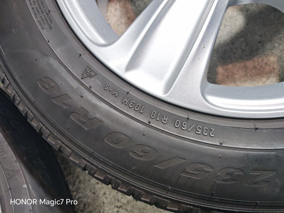 Jante originale Mercedes GLC 235 60R18 Pirelli iarna 2020