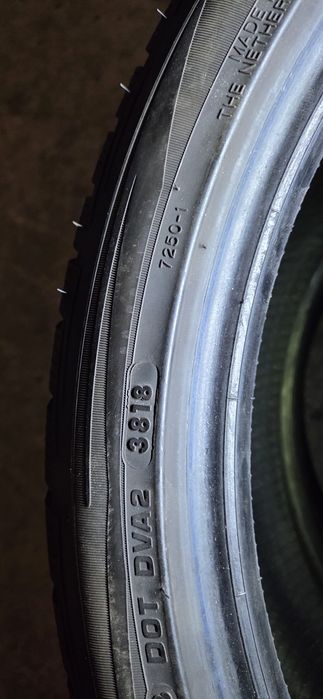 2 бр.Зимни гуми VREDESTEIN 225/40/19 ДОТ3818