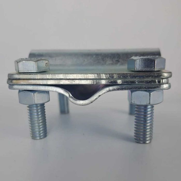 Conector incrucisat pentru conductori rotunzi si platbanda