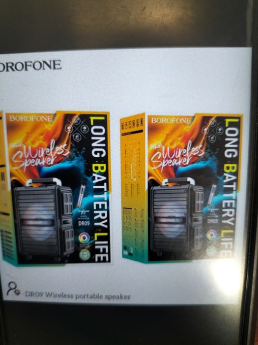 Бумбокс колонка караоке буфер