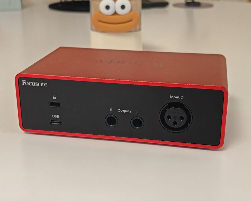 Focusrite Scarlett Solo Gen 4 – ca nou, 2023