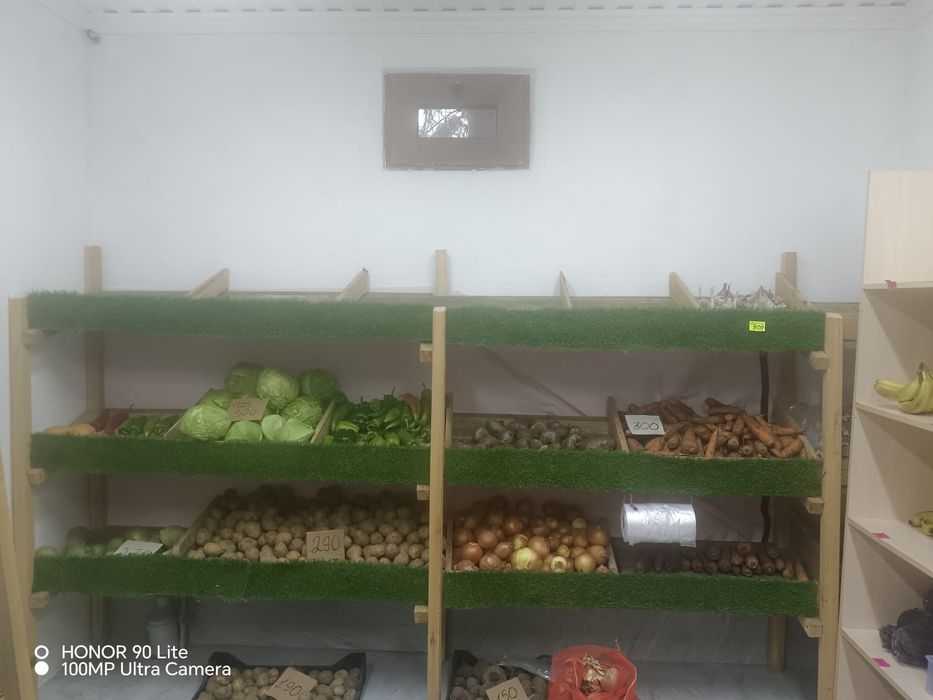 Деревянные полки для овощей