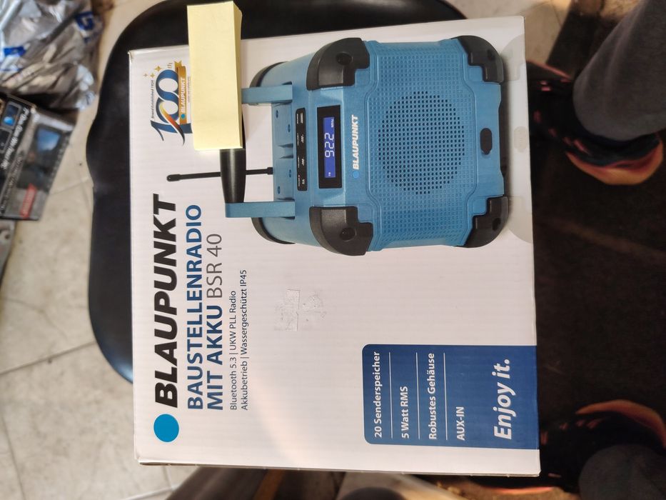 BLAUPUNKT радио строителни обекти BSR 40 Противоударно Водоустойчиво