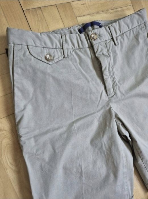 Pantaloni scurți lux bărbați, Incotex, Bumbac Royal Batavia - 46/ XS
