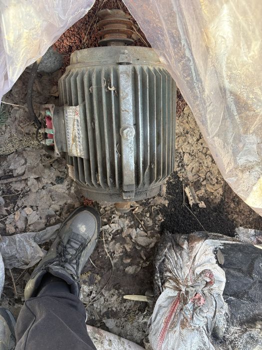 Продам электродвигател 3 фазы медный