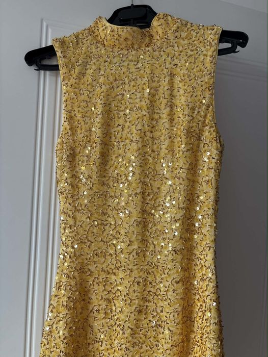 Vând Rochie de Seară Statement – Yellow Glam