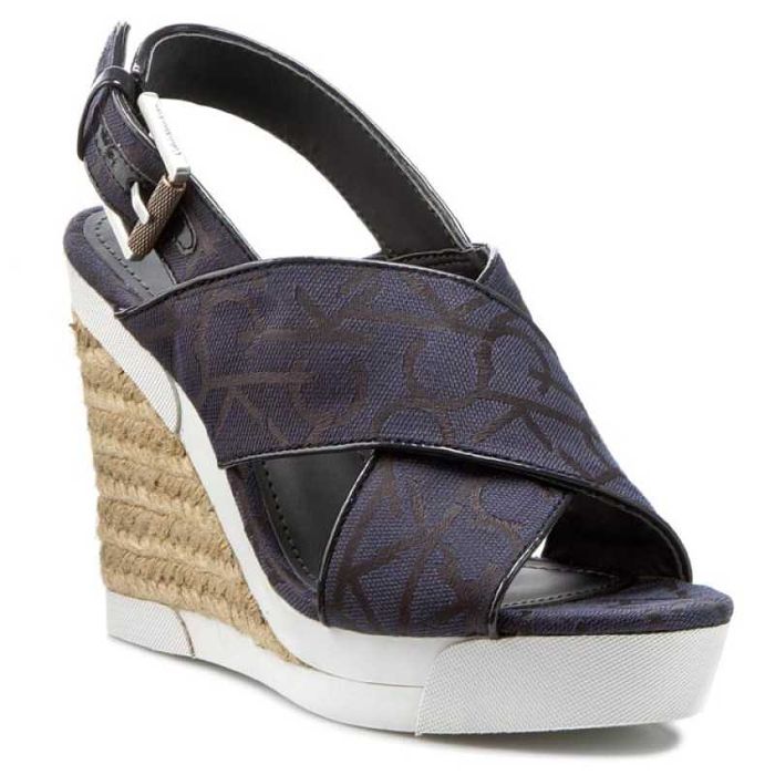 %ПРОМО% CALVIN KLEIN № 37 & 39 – Дамски сандали на платформа 2/10см