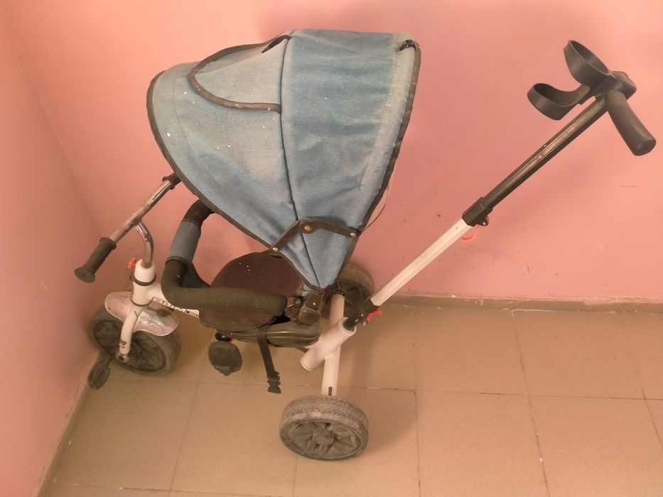 Трех колясной велосипед