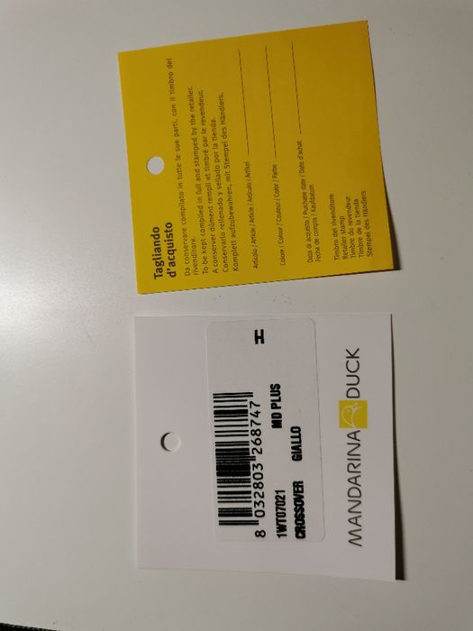 Geanta Mandarina Duck de umar (crossover) noua