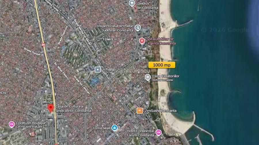 Teren intravilan 1000mp – Constanța - aproape de plaja