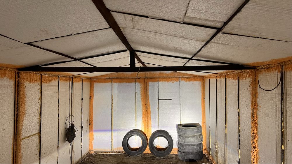 Металлический утепленный гараж