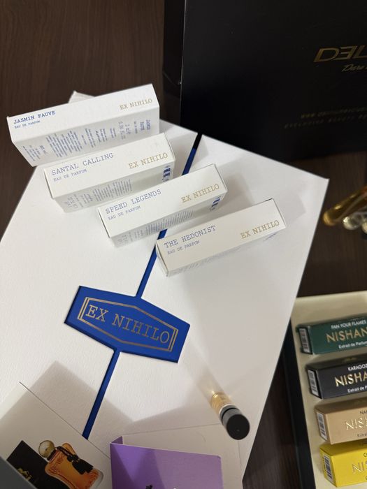 Нишови парфюмни отливки и семпъли Amouage,Nishane,Ex Nihilo,MFK и др