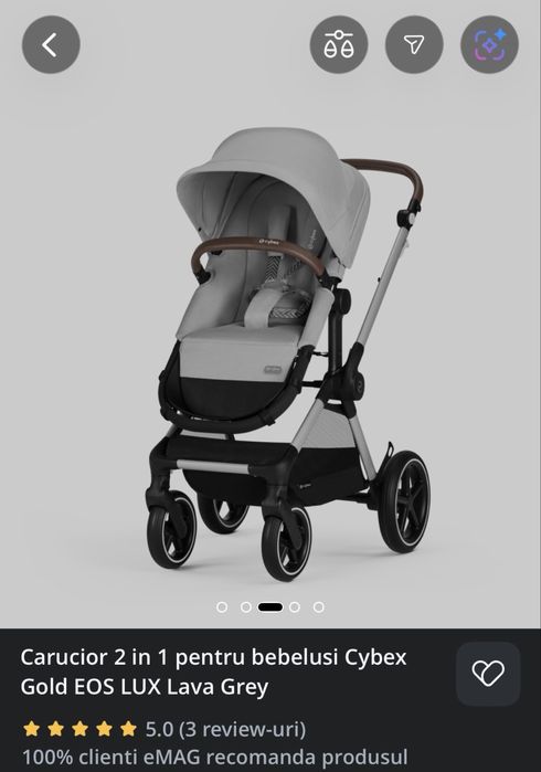Carucior Cybex EOS LUX  2 in 1